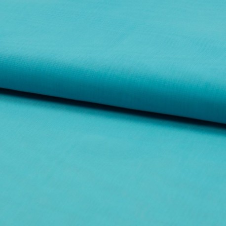 Coupon 3m Tissu Voile de Luxe Aqua 