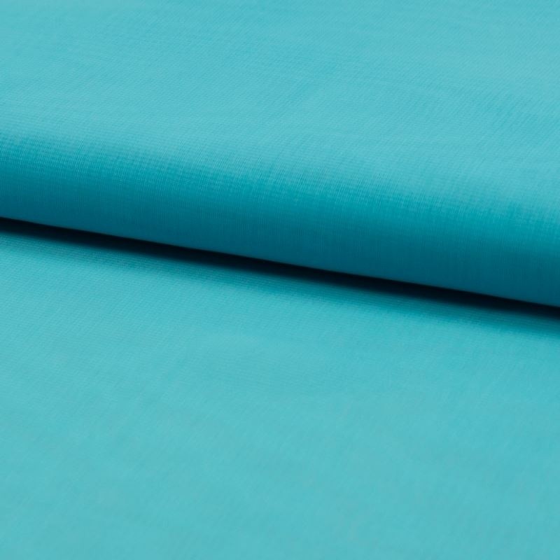 Coupon 3m Tissu Voile de Luxe Aqua 
