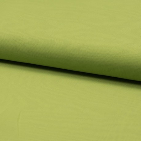 Coupon 3m Tissu Voile de Luxe Kiwi 