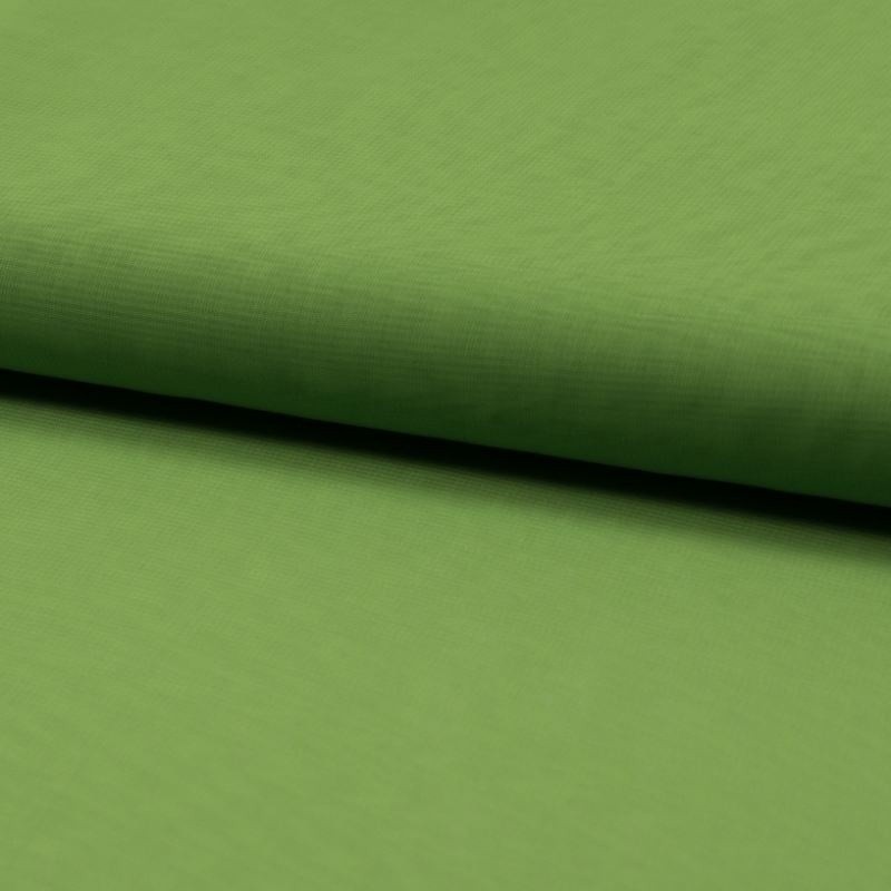Coupon 3m Tissu Voile de Luxe Vert