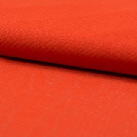 Coupon 3m Tissu Voile de Luxe Orange 