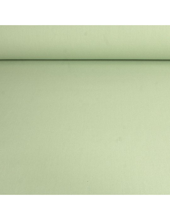 Toile unie 100 % coton 140 cm vert