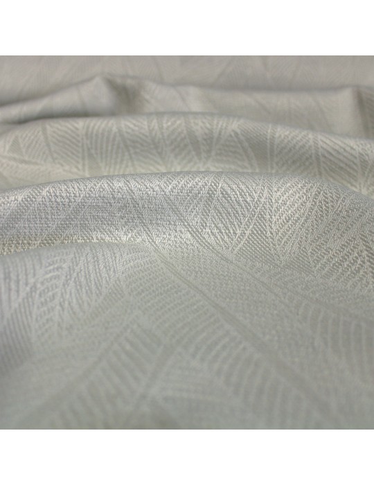 Tissu Jacquard polyester gris