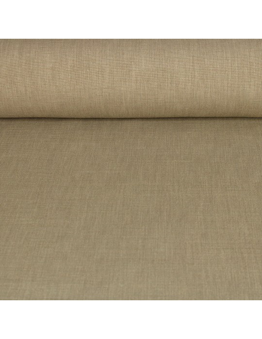 Tissu ameublement Jacquard polyester beige