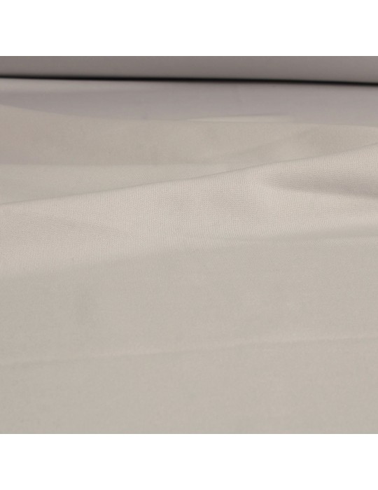 Tissu jersey crêpe uni 150 cm gris