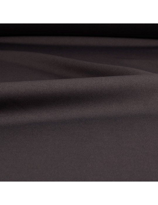 Tissu jersey crêpe uni 150 cm gris