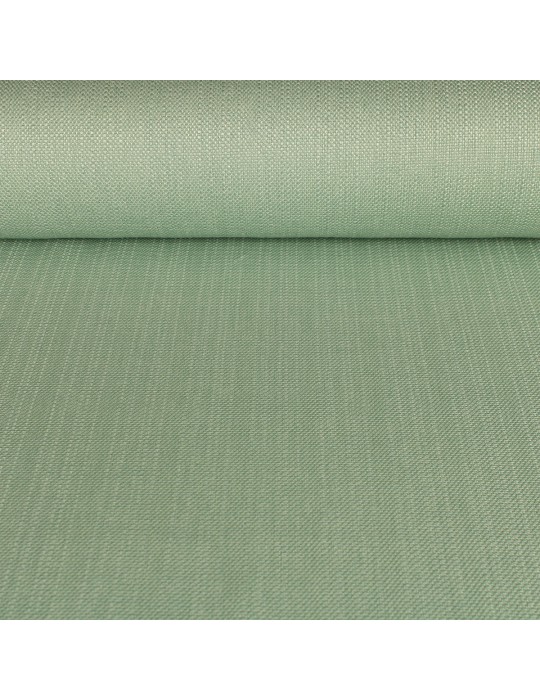 Toile d'ameublement polyester vert