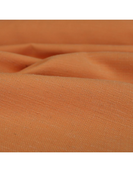 Tissu ameublement occultant orange