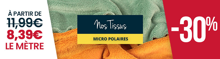 Tissus Micro Polaires -30%